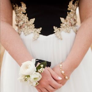 Black and White Long Dress